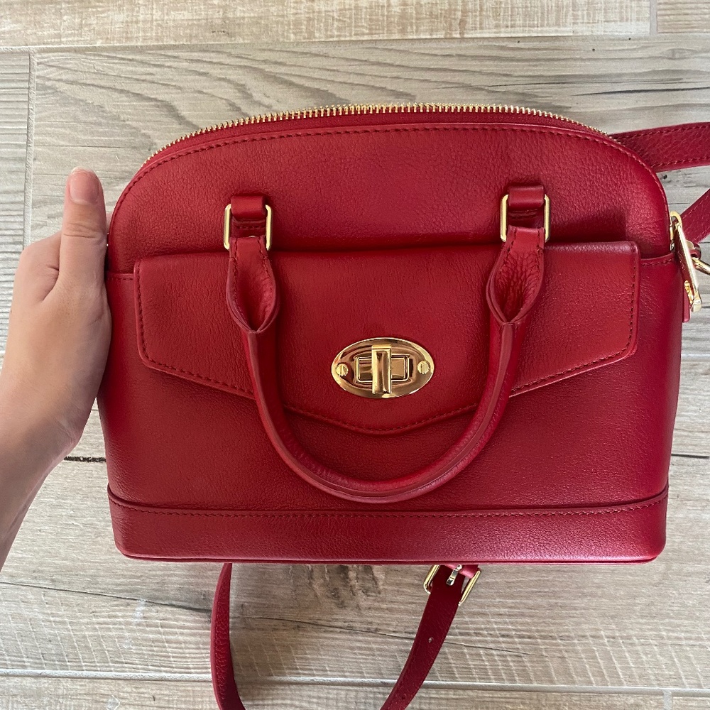 Talbots Red Crossbody Bag